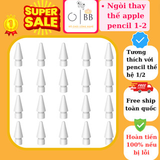 Ngòi thay thế bút cảm ứng pencil thế hệ 1/2 cao cấp giữ nguyên chức năng từ chối lòng bàn tay