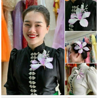 Hoa ban cài tóc