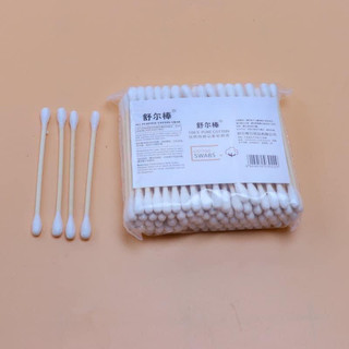 (COMBO 5 Gói - 500 Tăm Bông Gỗ Tiện Lợi) - Mỗi Gói 100 Cây Tăm Bông