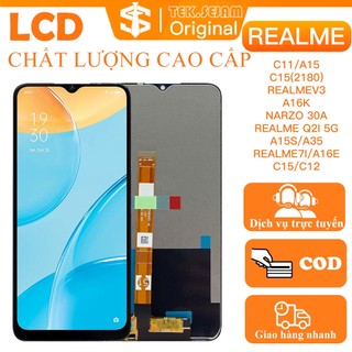 Thay thế màn hình cảm ứng LCD cho màn hình chất lượng cao C11 / A15 / C15 (2180) / REALMEV3 / A16K / A15S / A35 zin
