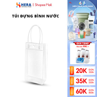 Túi Đựng Bình Giữ Nhiệt Bình Nước GODWELL Đa Năng Basic Trong Suốt, nhựa PVC cao cấp