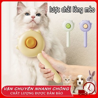 Lược chải lông mèo Lược chải lông cho chó poodle phốc sóc mèo thú cưng nhiều mã Lược chải lông gỡ rối loại bỏ lông rụng