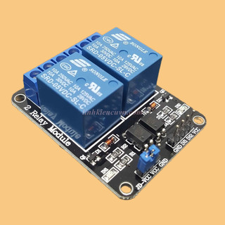 Module relay 5V 220V/10A 2 kênh điều khiển 5V