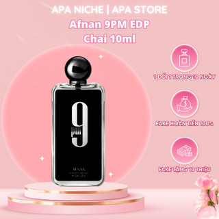 Nước hoa nam Afnan 9PM EDP 10ml Apa Store