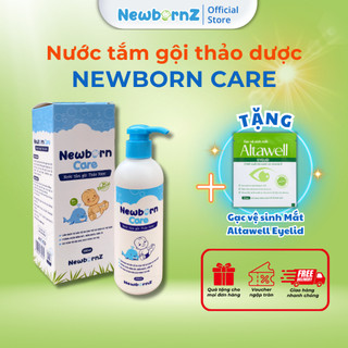 Nước tắm gội thảo dược Newborn Care 220ml - Giúp giảm khô da, làm dịu da khi bị rôm sảy, mụn nhọt cho bé