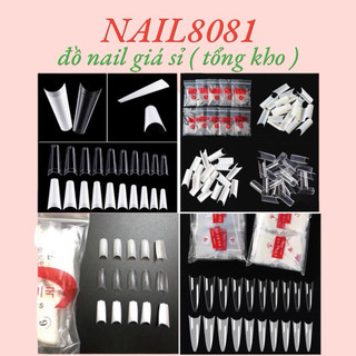 Móng nối HSM Hàn , móng nối form vuông nhọn thang tre dạng túi