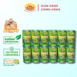 Cháo đậu xanh minh trung combo 12 lon - chaodauxanh 12