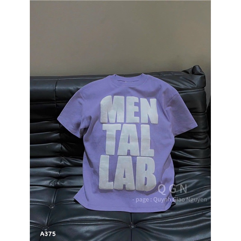 Áo phông tím nho 3D Mental Lab
