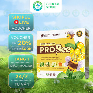Siro ho probee giảm ho, long đờm - Hộp 20 ống