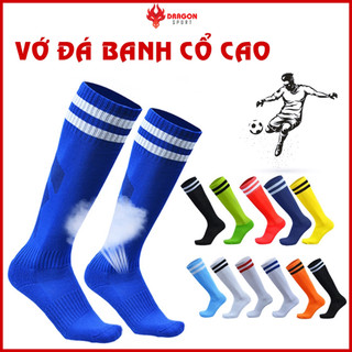 Tât Đá Bóng Chống Trơn Trượt Vớ Đá Banh Tất Thể Thao Nam Nữ Cao Cấp Cổ Ngắn Lửng Cao Dài Qua Đầu Gối