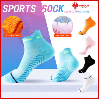 Tất Nữ Thể Thao Vớ Nam Chạy Bộ Cổ Ngắn Cao Lửng Chống Trơn Chính Hãng Giá Rẻ Bóng Rổ Đá Banh Cầu Lông Gym