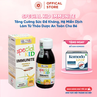 Special Kid Immunite -Tăng Cường Sức Đề Kháng, Hệ Miễn Dịch Từ Thảo Dược An Toàn Cho Bé - Pháp