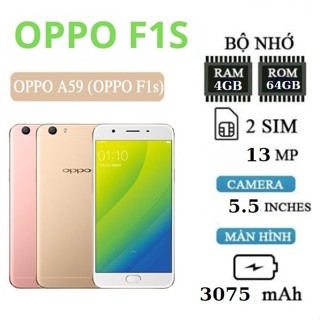 Điện thoại OPPO F1s - Oppo A59 - Ram 4GB Bộ nhớ 64G - Hàng nhập khẩu