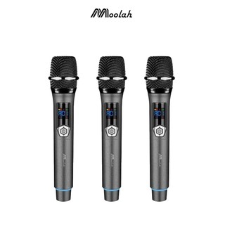 Combo 3 Micro Không Dây MOOLAH Chất Âm Dày Dặn Nhẹ Siêu Sáng, Chống Hú