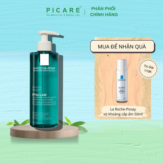 Gel rửa mặt và tắm dành cho da nhờn mụn La Roche Posay Effaclar Micro Peeling Purifying 400ml