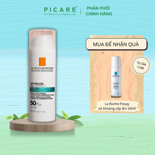 Kem chống nắng cho da dầu nhạy cảm La Roche Posay Anthelios Oil Correct Daily Gel-Cream SPF50+ 50ml