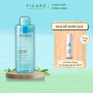 Nước làm sạch sâu và tẩy trang dành cho da dầu La Roche Posay Effaclar Micellar Water ( 100ml - 200ml - 400ml )