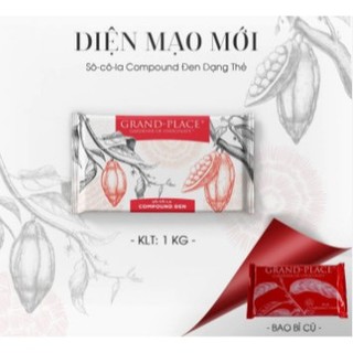 Socola compound đen 1kg
