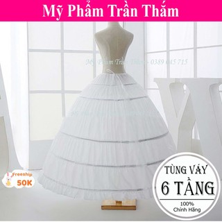 Tùng Váy Cô Dâu Loại 6 Tầng Chuyên Dụng