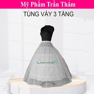 Tùng Váy 3 Tầng Dành Cho Cô Dâu Ngày Cưới