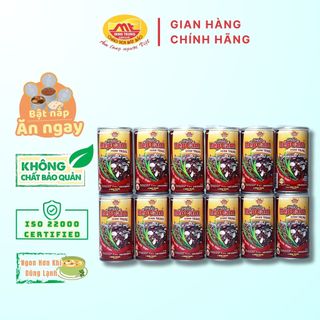 Cháo Nếp Cẩm Minh Trung combo 12 lon - CHAONEPCAM 12