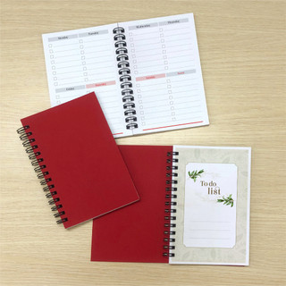 Sổ Note Lò xò Weekly Planer A6