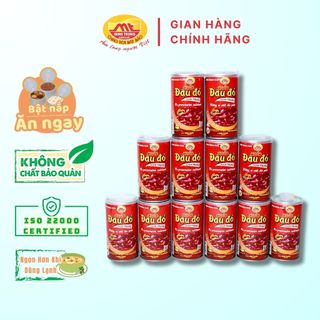 Cháo đậu đỏ minh trung combo 12 lon - chaodaudo 12
