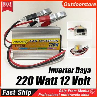 Bộ kích điện -chuyển nguồn 12v dc sang 220v ac 220w ashang 220w