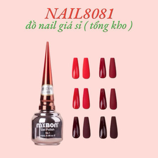 Sơn gel đỏ Mxbon lẻ màu ( chính hãng ) được chọn màu làm móng
