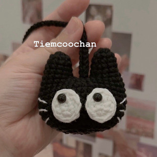 Móc khoá mèo, ếch cute dễ thương bằng len handmade