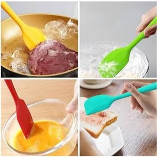 Spatula màu sắc 21cm - Cây trộn bột Silicon