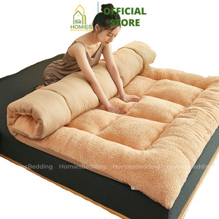 Nệm Topper HOMIES Bedding & Décor Chất Vải Đũi Bông Trắng Nguyên Sinh Nhiều Kích Thước