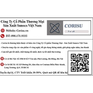 Phiếu bảo hành chính hãng Corisu 12 tháng