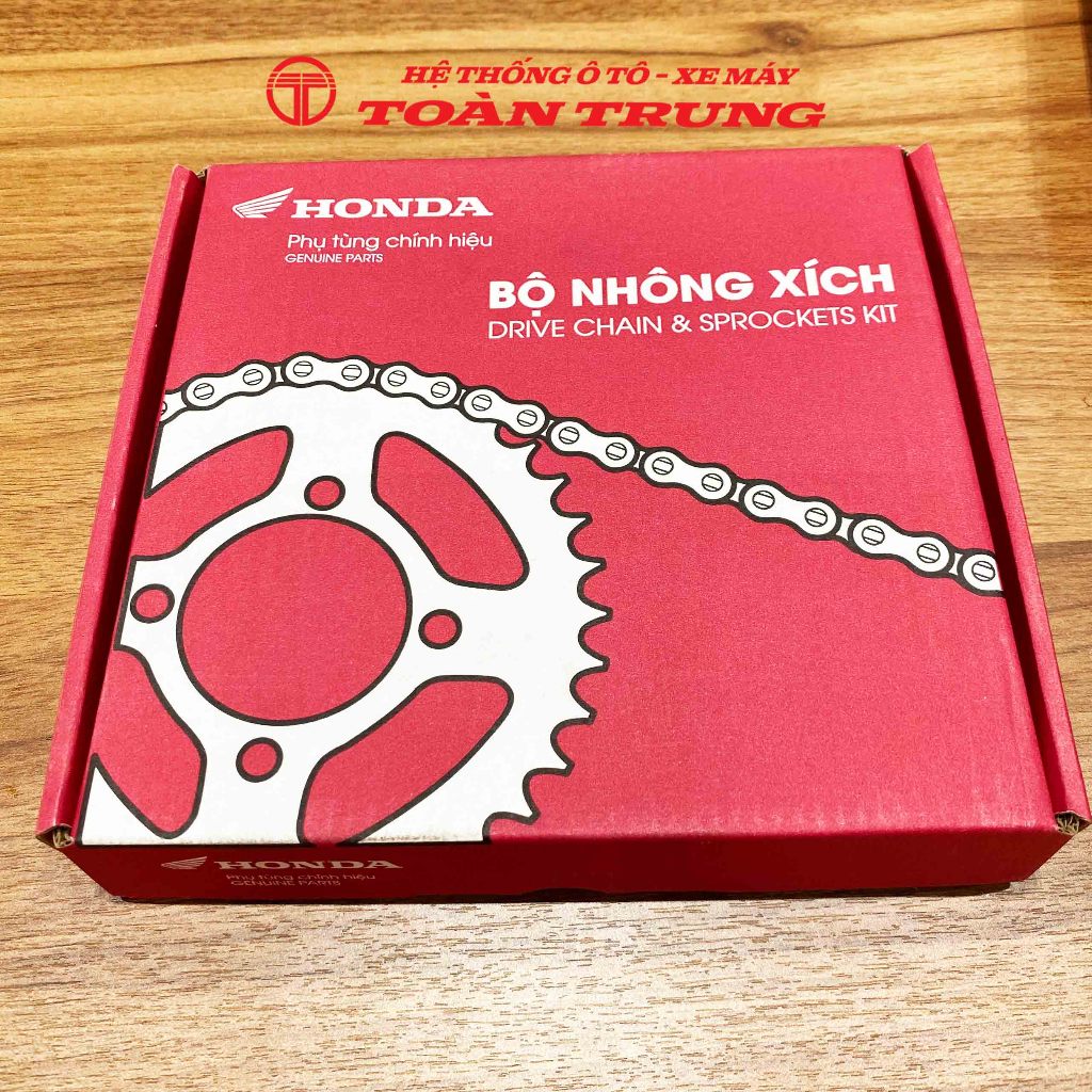 Bộ nhông xích Wave Alpha/ RSX/Blade/Wave S/Wave RS chính hãng Honda "H0640KTL640"