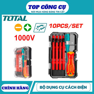Đồ nghề total bộ vít cách điện 10 món thtis5106