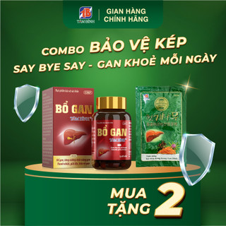  Bổ gan Tâm Bình - Hỗ trợ giải độc, giảm mề đay, mẩn ngứa, mụn nhọt, tăng cường chức năng gan