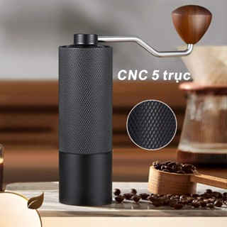 máy say cafe máy xay cà phê bằng tay mini cối xay cafe cầm tay CNC 5 trục