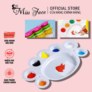 Khay cua pha màu vẽ - khay nhựa chia ô để màu vẽ,pha tạo màu mới