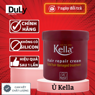Dầu hấp tóc Kella 500ml kem ủ tóc siêu mềm mượt - phục hồi tóc hư tổn - chẻ ngọn - khô xơ