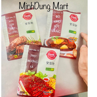 Xốt ướp thịt nướng/bò kho sốt vang Cook food 80g