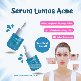 Serum Mụn Lumos Acne 5Ml Sạch Mụn Ẩn Sáng Đều Màu Da