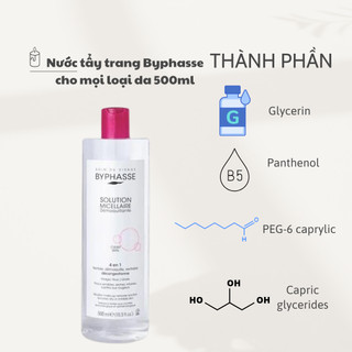 Nước Tẩy Trang Byphasse Make Up Remover 500ml