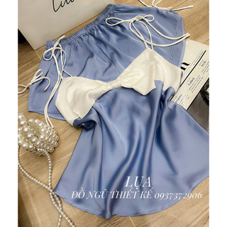 Set lụa nơ thiết kế - noiylua
