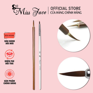Cọ tô đầu nhỏ - Cọ thư pháp - cọ vẽ thuỷ mặc - cọ vẽ nail - cọ vẽ