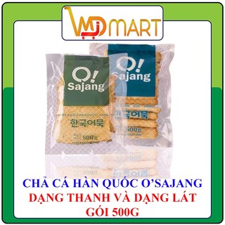 Chả cá lát, chả cá thanh loại ngon O'sajang gói 500g