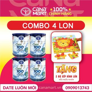 Sữa bột Nutricare Care 100 Plus dinh dưỡng cho trẻ biếng ăn