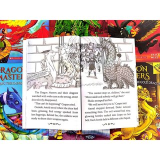 Sách - Bộ nhập 27c - Full boxset - DRAGON MASTERS[Tặng mp3 23/27]