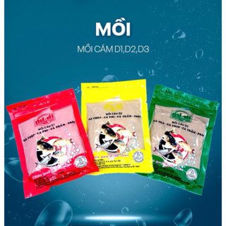 [ CHÍNH HÃNG ĐỊNH ĐỒNG DIỀU ] MỒI CÂU CÁ D1, D2, D3 Dùng Trong Câu Đơn, Câu Lancer, Câu Lục câu cá tổng hợp...