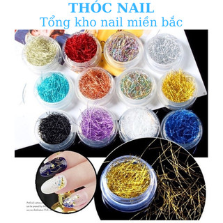Sét nhũ sợi 12 hũ 12 màu