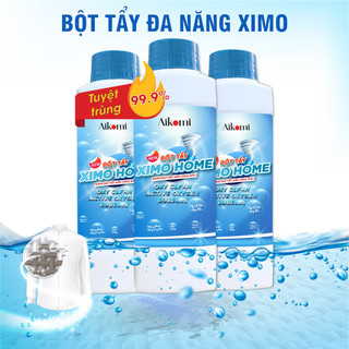 Bột tẩy vết bẩn đa năng Ximo giúp trắng quần áo, đồ gia dụng - sạch như mới 350g
